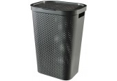 CURVER INFINITY DOTS 59L Kosz na pranie 44 x 35 x 60 cm, ciemnoszary 04754-G43