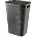 CURVER INFINITY DOTS 59L Kosz na pranie 44 x 35 x 60 cm, ciemnoszary 04754-G43