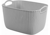 CURVER KNIT L 19L Koszyk 40 x 30 x 23 cm szary 03670-099