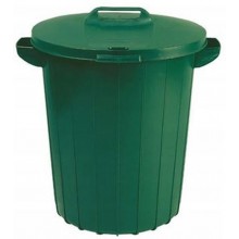 CURVER 90L Pojemnik na odpady, 49 x 49 x 58 cm, zielony 17187521