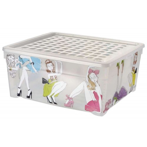 CURVER Pojemnik do przechowywania DOLLS 18L 03002-B22