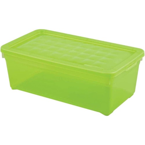 CURVER Pojemnik do przechowywania Textile 5,7l przeźroczysty zielony 03003-512