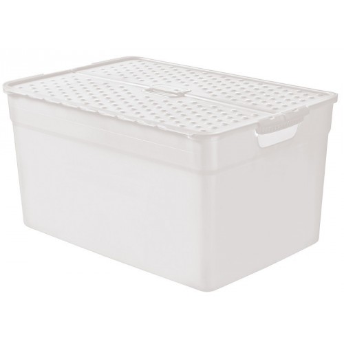 CURVER Pojemnik do przechowywania PIXXEL, 49,8x26x33,2cm, 30l, transparentné, 03565-001