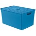 CURVER Pojemnik do przechowywania PIXXEL, 49,8x26x33,2cm, 30l, niebieski 03565-035