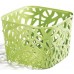 CURVER Koszyk Neo Colors Kwadratowy, 19,2 x 19,2 x 14,4 cm, zielony, 04160-462