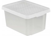 CURVER ESSENTIALS 16L Pojemnik z pokrywą 39 x 30 x 21 cm transparentny 00753-001