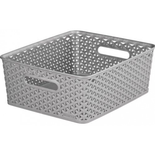 CURVER MY STYLE M 13L Koszyk 35x30x13cm srebrny 03611-087 CURVER MY STYLE M 13L Koszyk 35x30x13cm srebrny 03611-087