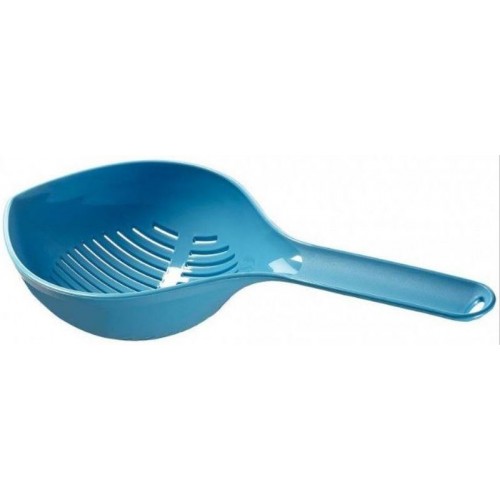 CURVER ESSENTIALS łyżka cedzakowa 33 x 14 x 7 cm niebieska 00734-656