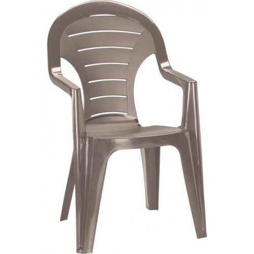 ALLIBERT BONAIRE Krzesło ogrodowe, 56 x 57 x 92 cm, cappuccino 17180277