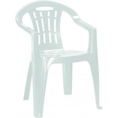 CURVER MALLORCA Krzesło ogrodowe, 56 x 58 x 79 cm, biały 17180335