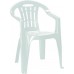 CURVER MALLORCA Krzesło ogrodowe, 56 x 58 x 79 cm, biały 17180335