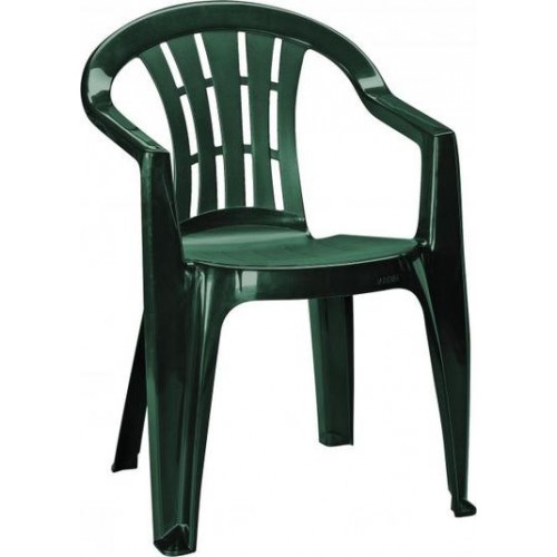 CURVER CUBA Krzesło ogrodowe, 56 x 58 x 79 cm, ciemnozielone 17180005