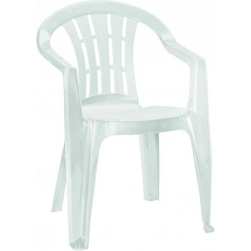 CURVER CUBA Krzesło ogrodowe, 56 x 58 x 79 cm, białe 17180005