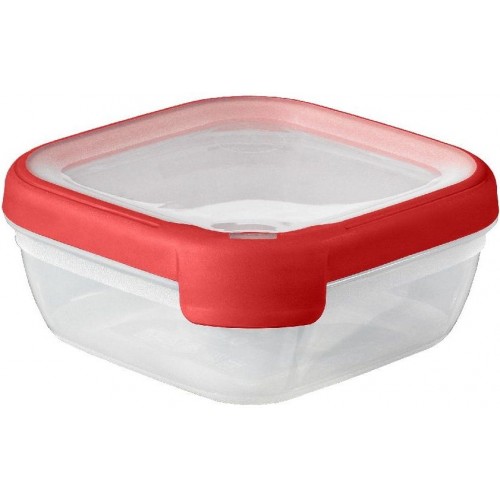 CURVER pojemnik na żywność „GrandChef“, 15 x 15 x 6,5 cm, 0,75 l, czerwony 00013-416