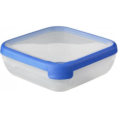 CURVER pojemnik na żywność „GrandChef“ kwadratowy, 20 x 20 x 6,5 1,6 l niebieski 07479-082