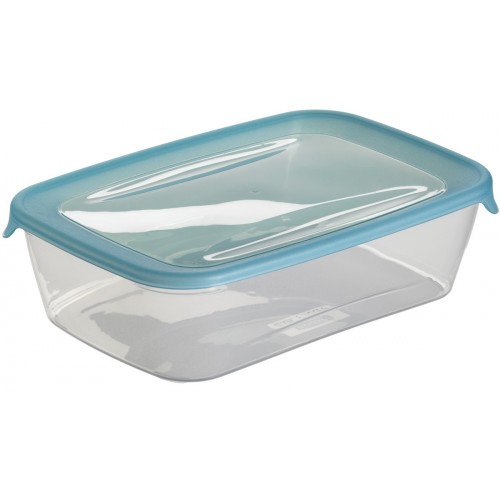 CURVER Pojemnik na żywność Fresh Go prostokątny 25,6 x 16,7 x 7,2 cm, 2L przeźroczysty 005 CURVER Pojemnik na żywność Fresh Go prostokątny 25,6 x 16,7 x 7,2 cm, 2L przeźroczysty 005