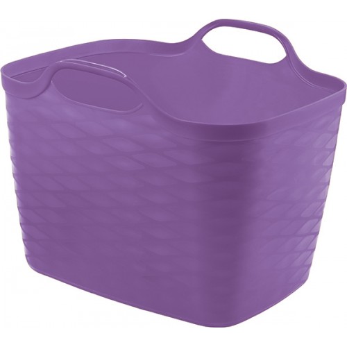 CURVER Koszyk Flexi, 43 x 35 x 33 cm, 25 l, fioletowy, 00326-437