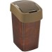 CURVER FLIP BIN LEATHER 25L Kosz na śmieci 47 x 26 x 34 cm brązowy 02171-L13