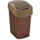 CURVER FLIP BIN LEATHER 25L Kosz na śmieci 47 x 26 x 34 cm brązowy 02171-L13