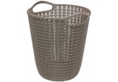 CURVER KNIT 7L Kosz na papier 24 x 23 x 27 cm brązowy 03678-X59