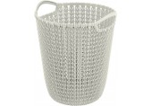 CURVER KNIT 7L Kosz na papier 24 x 23 x 27 cm kremowy 03678-X64