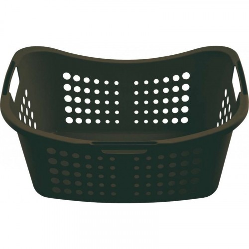 CURVER Kosz na pranie VICTORIA, 24,4 x 59 x 38,5 cm, 50 l, ciemny brąz 00048-210