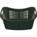 CURVER Kosz na pranie VICTORIA, 24,4 x 59 x 38,5 cm, 50 l, ciemny brąz 00048-210