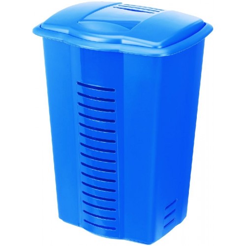 CURVER Kosz na pranie, 44,5 x 37 x 60 cm, 60L niebieski 00820-082 CURVER Kosz na pranie, 44,5 x 37 x 60 cm, 60L niebieski 00820-082
