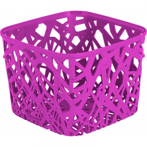 CURVER NEO SQUARE Koszyk 19,2 x 19,2 x 14,4 cm, fioletowy 04160-437 CURVER NEO SQUARE Koszyk 19,2 x 19,2 x 14,4 cm, fioletowy 04160-437