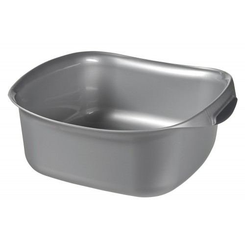 CURVER Miska 10L kwadratowa srebrna 02337-212