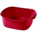CURVER Miska 10L kwadratowa czerwona 02337-574