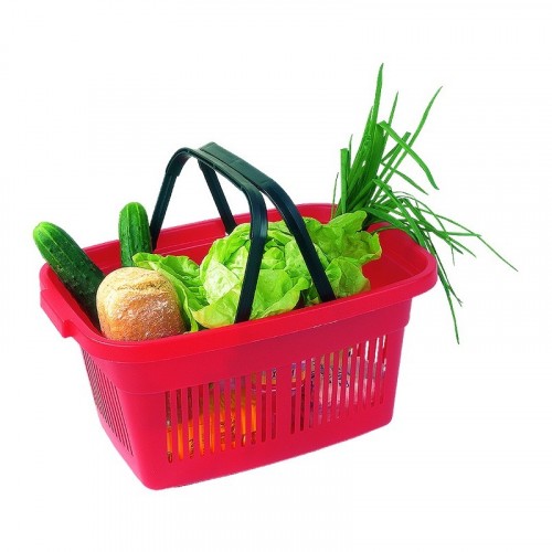 CURVER Koszyk na zakupy, 47 x 23 x 31,5 cm, czerwony 02686-416