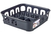 CURVER ESSENTIALS Suszarka do naczyń 10,9 x 39,1 x 39,1 cm antracyt 00742-308