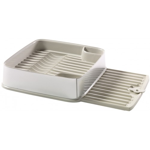 CURVER Suszarka do naczyń Square, srebrny/kremowy 02331-S26