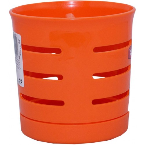CURVER Ociekacz na sztućce 2-komorowy 12 x 12 cm pomarańczowy 03410-370 CURVER Ociekacz na sztućce 2-komorowy 12 x 12 cm pomarańczowy 03410-370