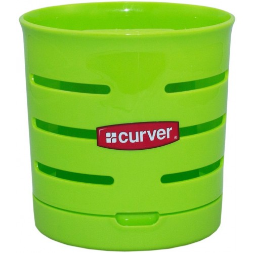 CURVER Ociekacz na sztućce 2-komorowy 12 x 12 cm zielony 03410-598 CURVER Ociekacz na sztućce 2-komorowy 12 x 12 cm zielony 03410-598