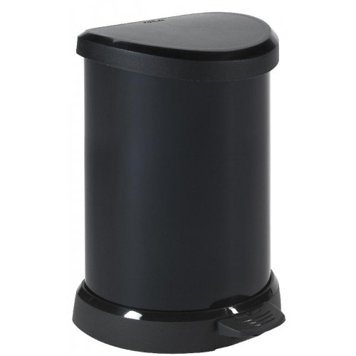 CURVER kosz na śmieci DECOBIN, 44,8 x 30,8 x 28,1 cm, 20l, czarny, 02120-929