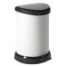 CURVER kosz na śmieci DECOBIN, 44,8 x 30,8 x 28,1 cm, 20l, kremowy, 02120-930