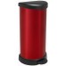 CURVER kosz na śmieci DECOBIN, 68 x 34,9 x 28,2 cm, 40l, czerwony, 02150-931