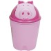 CURVER Kosz na śmieci „świnka“ różowy 07121-902