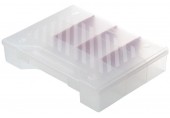 CURVER Organizer L 5,2 x 25 x 18,6 cm transparentny 02921-000