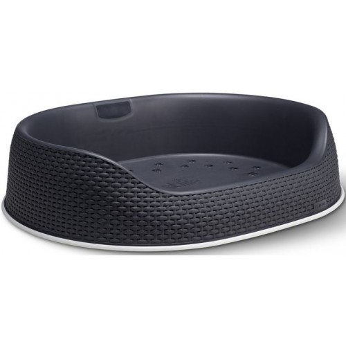 CURVER PETLIFE legowisko dla psa Rattan M Antracyt 00613-P15