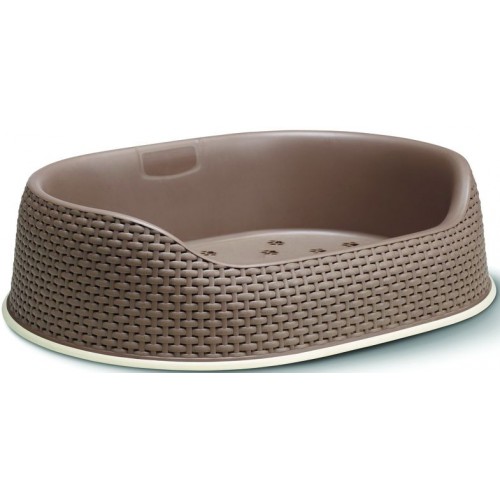 CURVER PETLIFE legowisko dla psa Rattan S Mocha 00612-P16 CURVER PETLIFE legowisko dla psa Rattan S Mocha 00612-P16