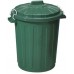 CURVER Pojemnik na odpady CHARLIE, 43 x 57 cm, 46L, zielony, 04126-385
