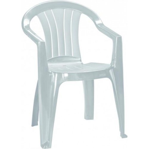 CURVER SICILIA Krzesło ogrodowe, 56 x 58 x 79 cm, jasno szary 17180048