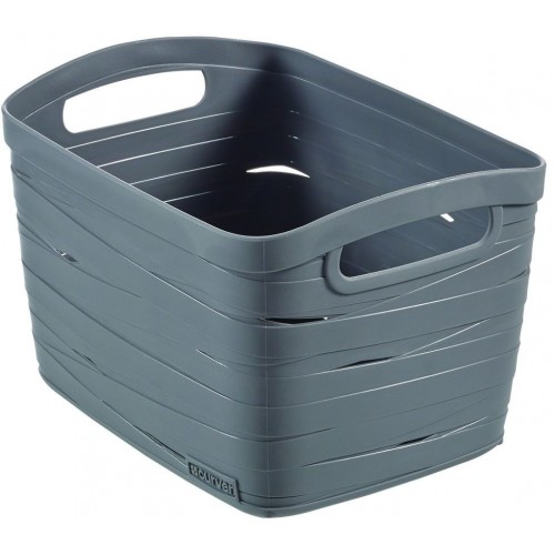 CURVER RIBBON L Koszyk 24 x 38 x 29 cm, 20l szary 00719-T37