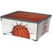 CURVER Tekstylny pojemnik BASKET, 40 x 34 x 17 cm, 18,5L, 03015-B21