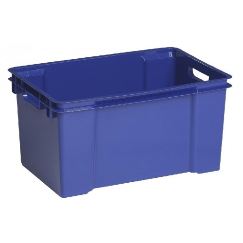 CURVER Pojemnik do przechowywania Crownest 30 x 58,7 x 39 cm, 50 l niebieski J055207D 