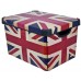 CURVER Pojemnik Deco'S Stockholm L British flag, 39,5 x 29,5 x 24 cm, 04711-D99
