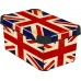 CURVER Pojemnik Deco'S Stockholm S British Flag, 29,5 x 19,5 x 13,5 cm, 04710-D99